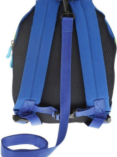 Mochila Dinosaurio Arnés Correa Preescolar Azul Marinerito Arnés de Dinosaurio