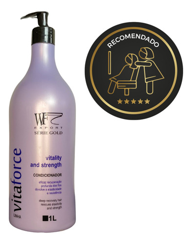 Condicionador Vitaforce Cabelos Com Queda Fragilizado Wf 1l