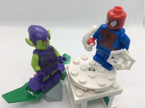 Lego Marvel Super Heroes Spider-man Y Duende Verde Original