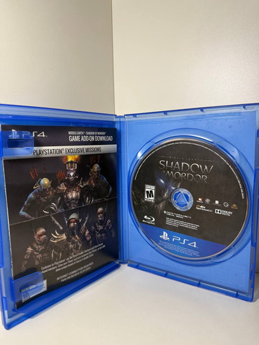 Shadow Of Mordor Ps4 (Usado)