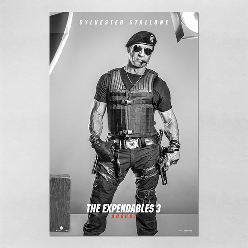Poster 30x45cm The Expendables 3 Sylvester Stallone 39