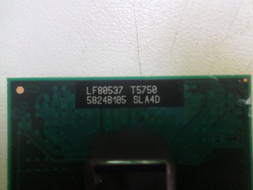 Processador Notebook Intel Pentium T5750