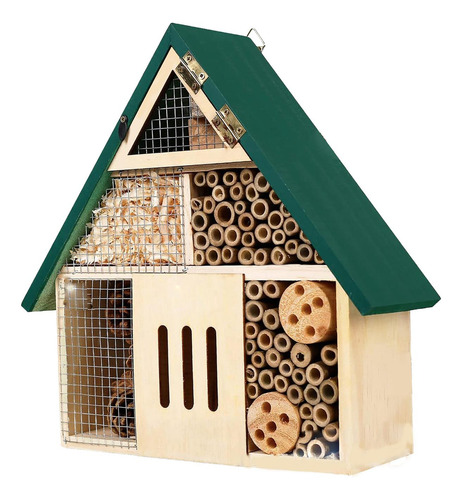 Hotel De Abejas, Serrín Polinizador De Abejas, Resistente A