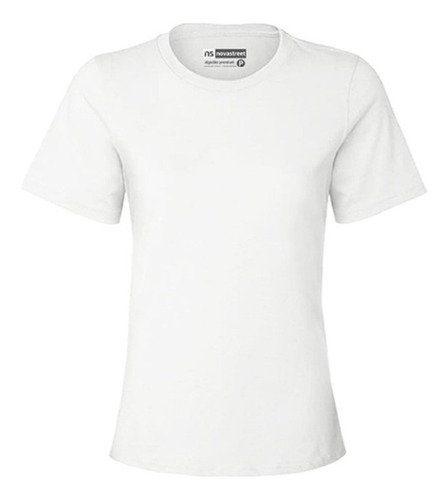 Camiseta Feminina Blusinha Moda Básica Algodão Confort Line®