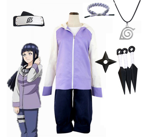 Disfraces De Cosplay De Anime Hyuga Hinata Shippuden