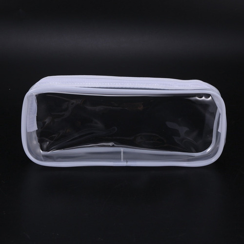 . Estuche Transparente De Pvc For Lápices Con Cremallera, 8