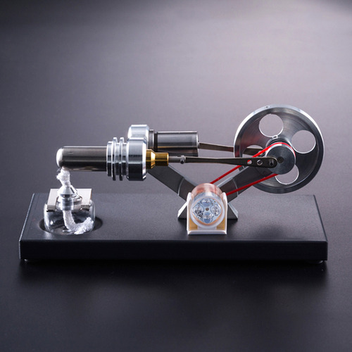 Luces Modelo Stirling Engine, 4 Unidades, Led Hot Kit, Motor