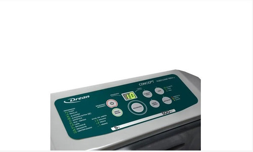 Lavarropa Carga Superior Drean Concept Fuzzy Logic De 5.5kg