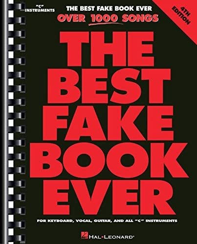 Book : The Best Fake Book Ever For Keyboard, Vocal, Guitar,