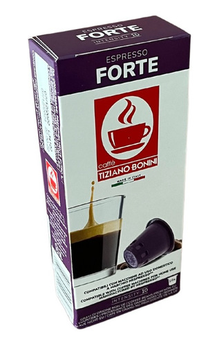 Café En Cápsulas C/nespresso Tiziano Bonini Forte Italia