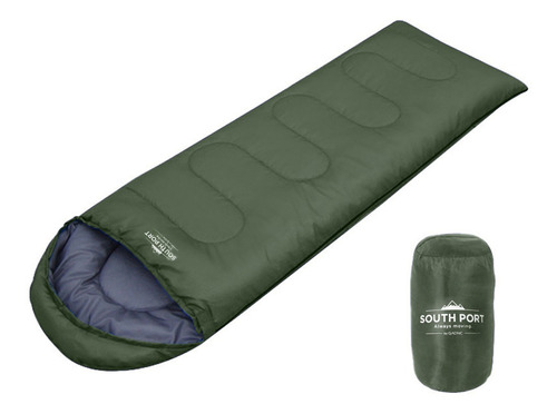 Bolsa De Dormir Southport Camping Compacta De Alta Montaña Color Verde