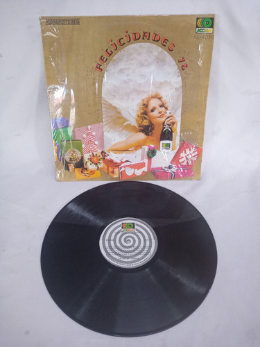 Lp Felicidades 78 Varios Artistas Bolero-cumbia 1977 Seminue (Usado)