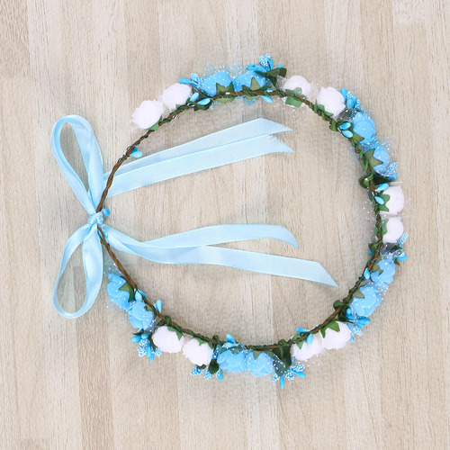 Diadema De Flores Para Boda, Corona Floral, Guirnalda Para