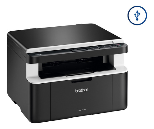 Brother Dcp-1602, Impresora Multifuncional A Laser Negro, A4