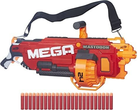 Pistola De Juguete Nerf N-strike Mega Mastodon Blaster (excl