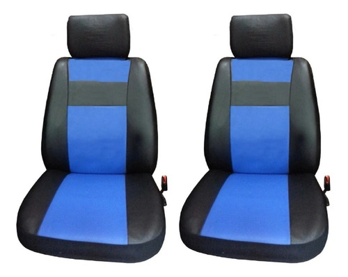 Imagen 2 de 6 de Juego Completo Funda Cubre Asiento Cuero Ecologico Universal
