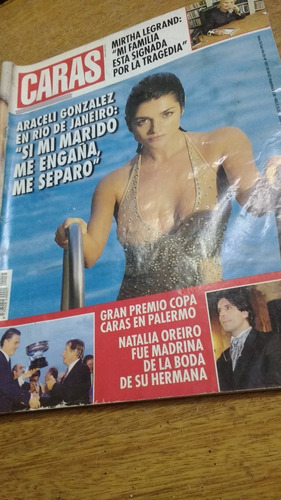 Revista Caras N° 1057 Mirtha Legrand Tragedia Año 2002