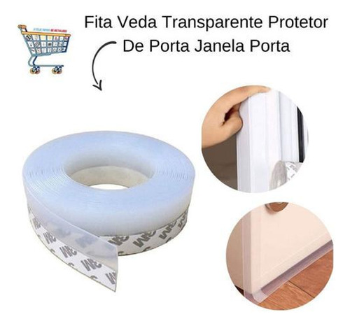 Porta Veda Fresta Porta Transparente Porta Pivotante 1mt