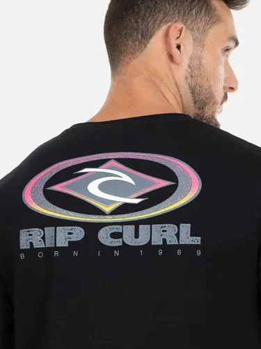 Polera Hombre Negro 6p184-mi21 Rip Curl