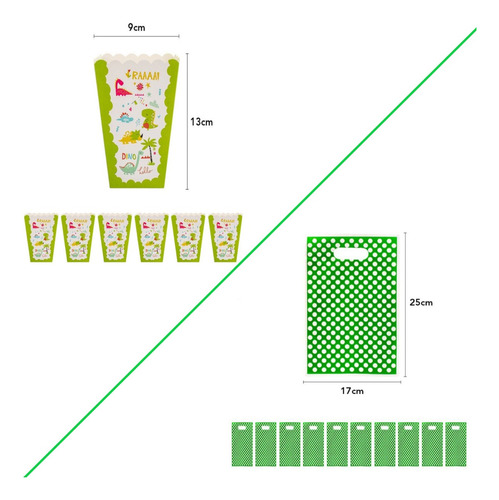 Kit De Decoración Para Cumpleaños 135 Pcs De Dinosaurios