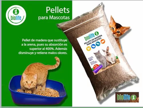 Pellet, Sustrato De Madera Para Mascotas 15 Kg Bioinvert – Bioinvert –  Biomedicina Integral para Vertebrados