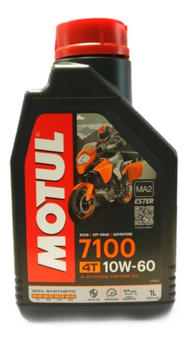 Aceite De Motor De Moto 7100 10w60 1 Litro Motul Motoexpert