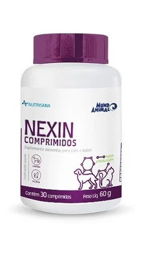 Nutrisana Nexin Supl Alimentar  Cães E Gatos 60 G Kit C/3