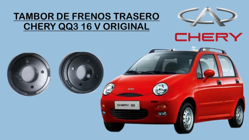 Tambor De Frenos Traseros Chery Qq3-16v Original