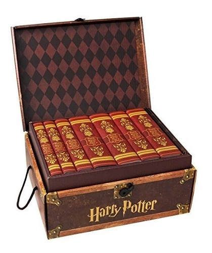 Coleccion Libros Harry Potter Cofre Coleccionable Gryffindor