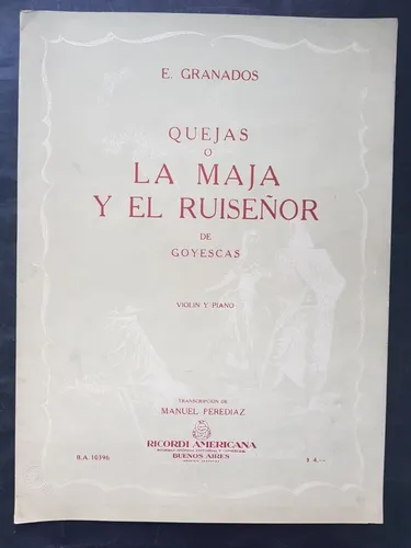 Antiguas Partituras Para Piano. Música Gallega. 51694. (Usado)