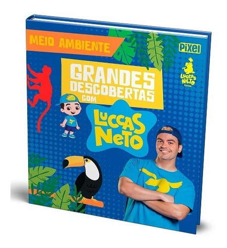 Livro Grandes Descobertas Com Luccas Neto - Meio Ambiente *