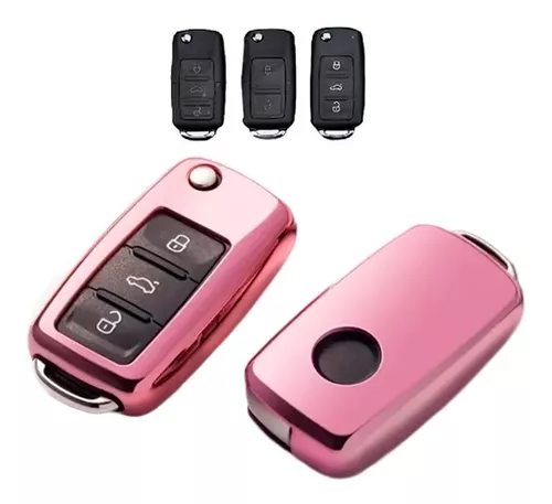 Volkswagen Funda llave coche Rosado 