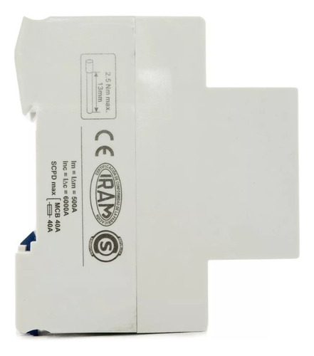 Disyuntor Diferencial 2x25 Weg