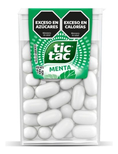 Pastillas Tic Tac Menta X 12u 