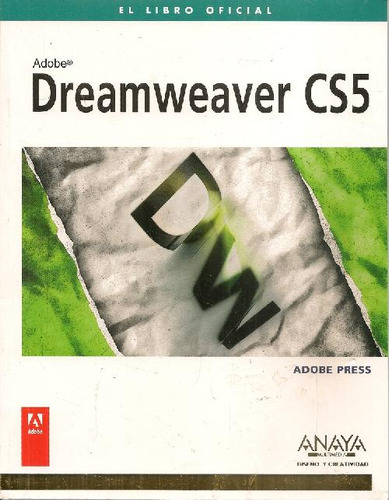 Libro Adobe Dreamweaver Cs5 De Adobe Press