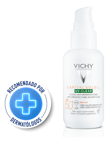 Vichy® Capital Soleil Face Uv Clear Spf50 | 40ml