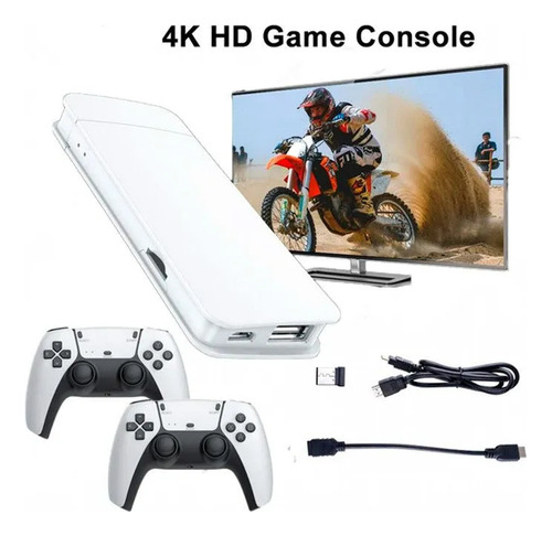 Nueva Versión Game Stick Pro M15 +20.000 Juegos 20 Consolas Blanco