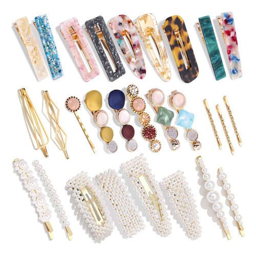 Clips Para Cabello Magicsky P/ Todo Tipo De Cabello 28 Pcs