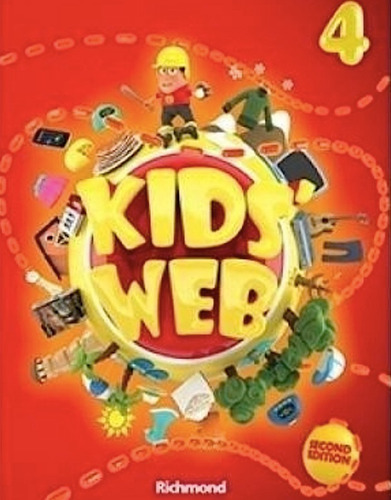 Kids Web 4 Student Book Editorial Richmond Excelente Sin Uso