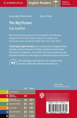 The Big Picture - Cambridge English Readers - Level 1