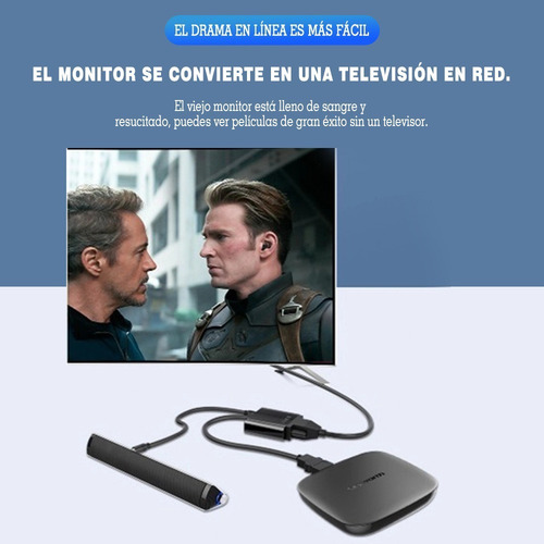 Imagen 4 de 10 de Cable Adaptador Convertidor Hdmi A Vga +regalo Cable 3.5mm