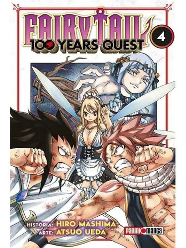 Fairy Tail 100 Years Quest N.4: Fairy Tail 100 Years Quest N.4, De Hiro Mashima. Serie Fairy Tail 100 Years Quest, Vol. 4.0. Editorial Panini, Tapa Blanda, Edición 0.0 En Español, 2021