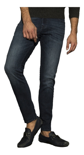 Jeans Para Hombre Louis The Liberal - Washed Blue