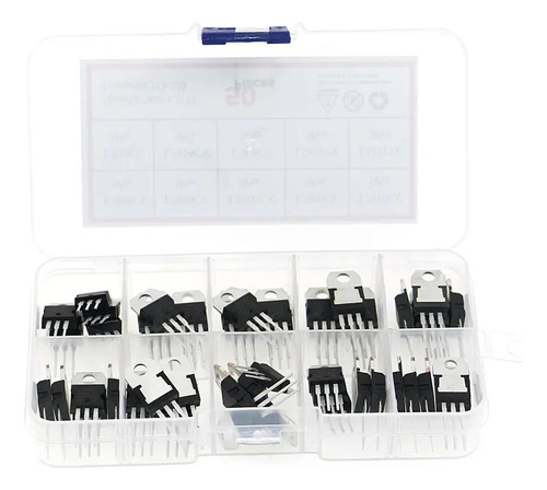 Kit Reguladores De Voltaje 50uds. Lm317 L7805 L7812 L7824...