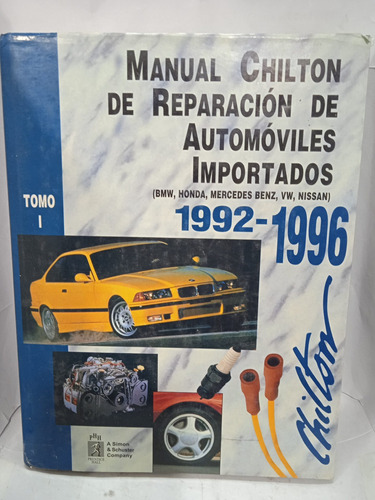 Manual Chilton De Reparación De Automóviles Importados 1992-