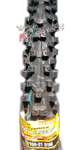 Imagen 6 de 6 de Juego Cubierta Dunlop Mx53 80 / 100 - 21 Y 110 / 90 - 19