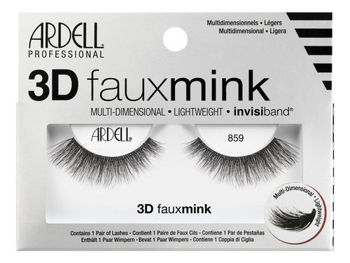 Pestañas Postizas 3d Faux Mink 859, Ardell