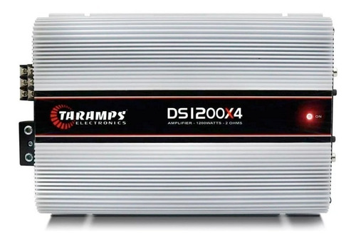 Amplificador Taramps Ds 1200x4 1200w Rms 4 Canais  2 Ohms