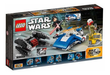 Lego 75196 A-wing Vs. Tie Silencer - Usado - Sin Caja (Usado)