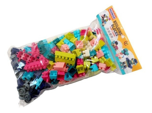 Bolsa De Legos Pequeños Para Niños 250 Pza Juguet Didactico